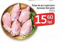 Supeco Pulpe de pui superioare dezosate fără piele Ofertă