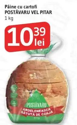 Supeco Pâine cu cartofi Postăvaru vel pitar Ofertă