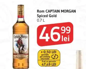 Supeco CAPTAIN MORGAN Rom Spiced Gold Ofertă