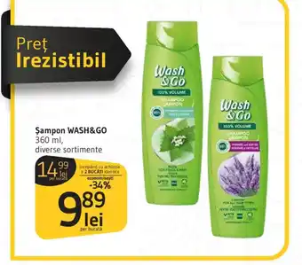 Supeco WASH&GO Șampon Ofertă