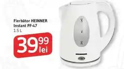 Supeco HEINNER Fierbǎtor Instant PF-47 Ofertă