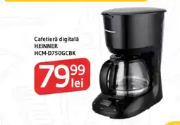 Supeco HEINNER Cafetieră digitalǎ HCM-D750GCBK Ofertă