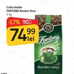 Supeco FORTUNA Rendez Vous Cafea boabe Ofertă