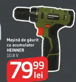 Supeco HEINNER Maşină de găurit cu acumulator Ofertă