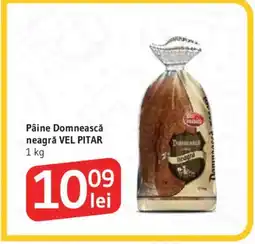 Supeco VEL PITAR Pâine Domnească neagră Ofertă