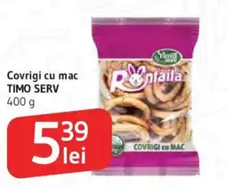 Supeco TIMO SERV Covrigi cu mac Ofertă