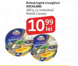 Supeco HOCHLAND Brânză topitǎ triunghiuri Ofertă
