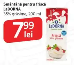 Supeco LaDORNA Smântână pentru frişcă Ofertă