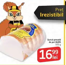 Supeco Aldis Şuncă presată de pui Ofertă