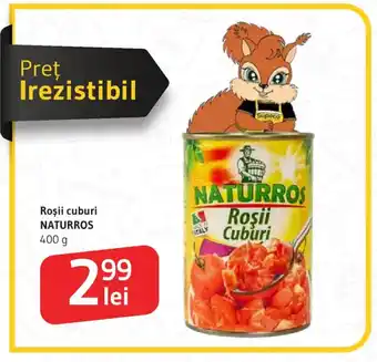 Supeco NATURROS Roșii cuburi Ofertă