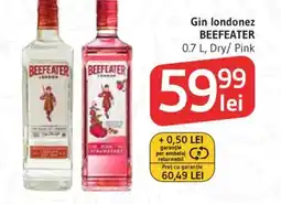 Supeco BEEFEATER Gin londonez Ofertă