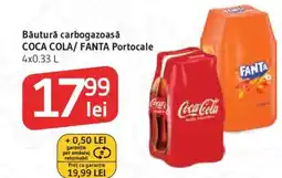 Supeco COCA COLA/ FANTA Portocale Băutură carbogazoasă Ofertă