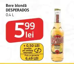 Supeco DESPERADOS Bere blondǎ Ofertă