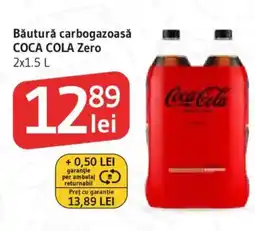 Supeco COCA COLA Zero Băutură carbogazoasă Ofertă
