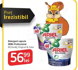 Supeco ARIEL Professional Detergent capsule Ofertă