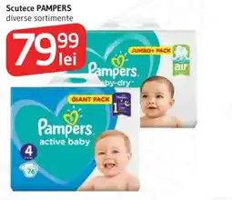 Supeco PAMPERS Scutece Ofertă