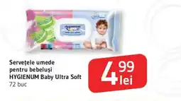 Supeco HYGIENUM Serveţele umede pentru bebeluşi Ofertă