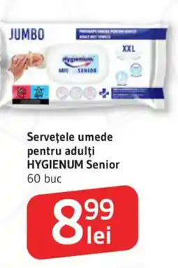 Supeco HYGIENUM Serveţele umede pentru adulți Ofertă