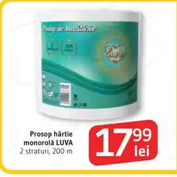 Supeco LUVA Prosop hârtie monorolǎ Ofertă
