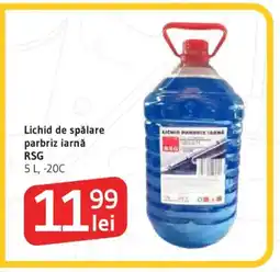 Supeco RSG Lichid de spălare parbriz iarnă Ofertă