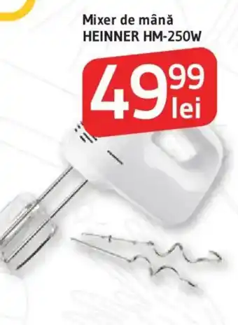 Supeco HEINNER Mixer de mână HM-250W Ofertă