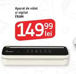 Supeco FRAM Aparat de vidat şi sigilat Ofertă