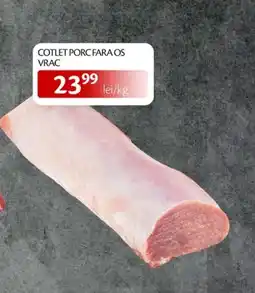 Unicarm Cotlet porc fara os vrac Ofertă
