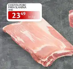 Unicarm Costita porc fara slanina Ofertă