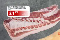 Unicarm Piept porc cu os si slanina refrigerat Ofertă