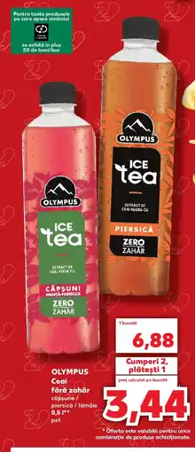 Kaufland OLYMPUS Ceai fără zahăr Ofertă