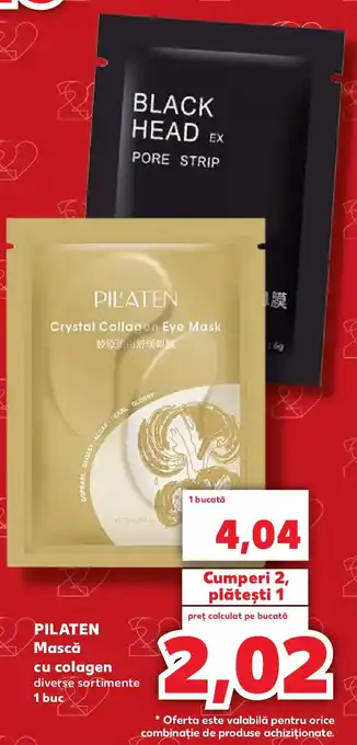 Kaufland PILATEN Mască cu colagen Ofertă