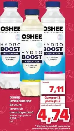 Kaufland OSHEE Hydroboost Băutură izotonică necarbogazoasă Ofertă