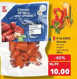 Kaufland K-CLASSIC Cârnaţi Ofertă