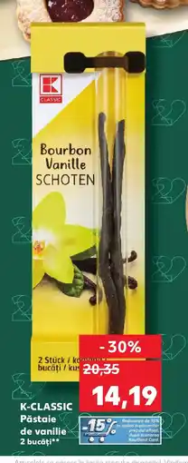 Kaufland K-CLASSIC Păstaie de vanilie Ofertă