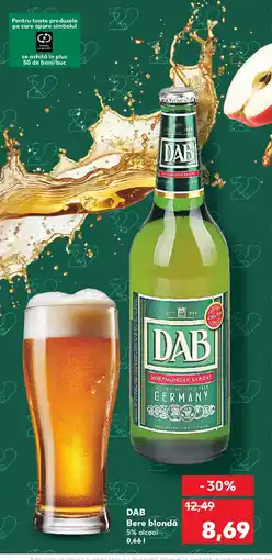 Kaufland DAB Bere blondă Ofertă