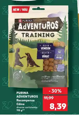Kaufland PURINA Adventuros Recompense Câine Ofertă