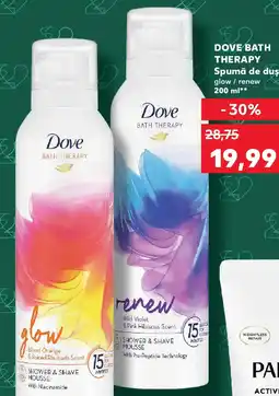 Kaufland DOVE Bath therapy Spumă de duş Ofertă
