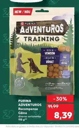 Kaufland PURINA Adventuros Recompense Câine Ofertă
