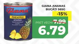 Simos Giana ananas bucăți Ofertă