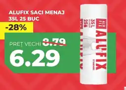 Simos Alufix saci menaj Ofertă