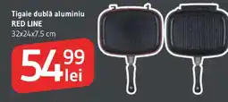 Supeco Tigaie dublă aluminiu RED LINE Ofertă