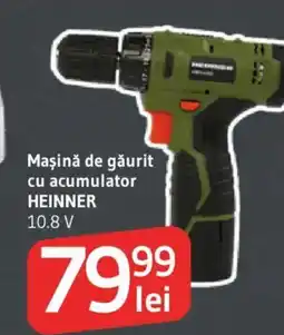 Supeco Maşină de găurit cu acumulator HEINNER 10.8 V Ofertă