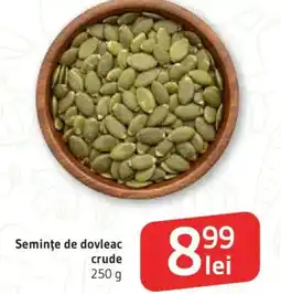 Supeco Semințe de dovleac crude Ofertă