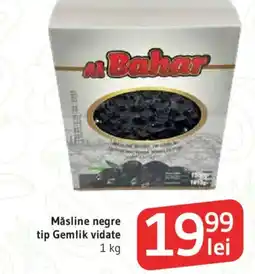 Supeco Măsline negre tip Gemlik vidate Ofertă