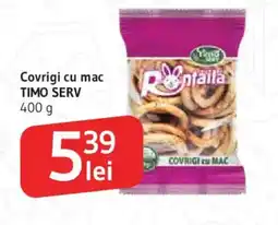 Supeco Covrigi cu mac TIMO SERV Ofertă
