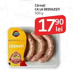 Supeco Cârnaţi CA LA DEDULEŞTI Ofertă