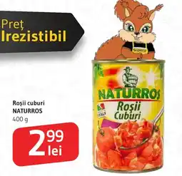 Supeco Roşii cuburi NATURROS Ofertă