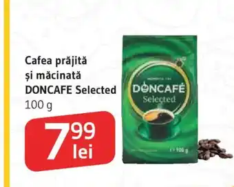 Cafea prăjită şi măcinată DONCAFE Selected