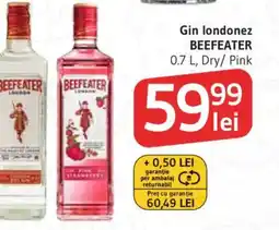 Supeco Gin londonez BEEFEATER Ofertă