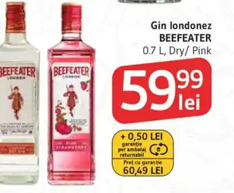 Gin londonez BEEFEATER